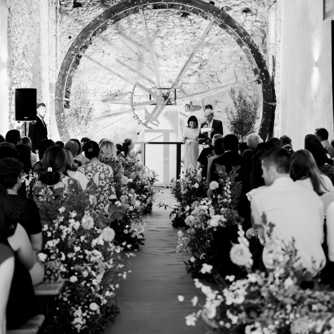 Cérémonie laïque d'un mariage avec fond musical personnalisé